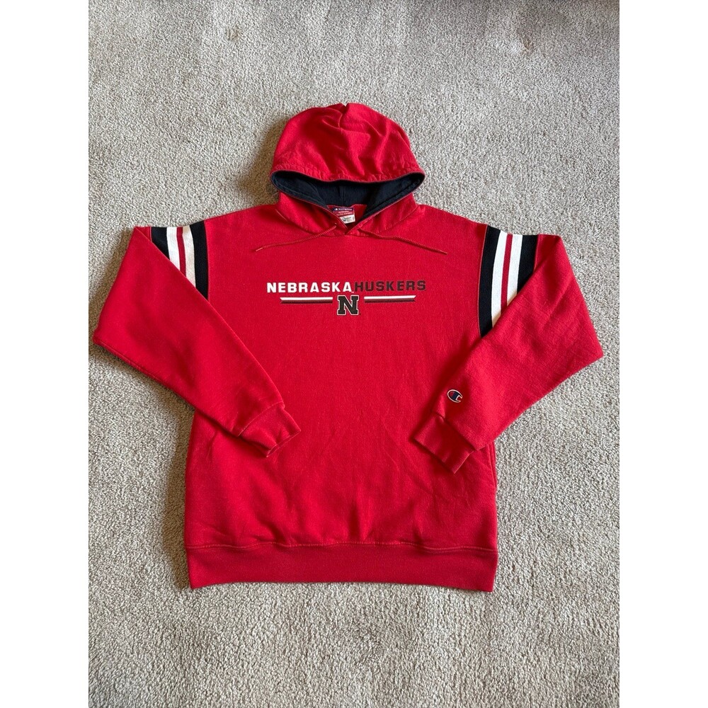 Nebraska Cornhuskers Champions Men’s Hoodie Size Medium